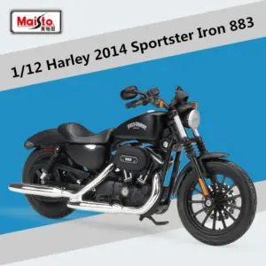 Maisto Iron 883 1:12 Diecast Motorcycle Model 9 S73f675d2499e4b6e947418119f63a709S