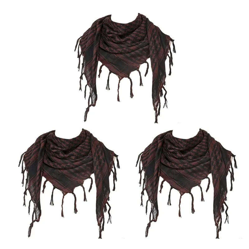 Tactical Desert Scarf with Plaid Pattern 9 Tactical Desert Scarf with Plaid Pattern - Image 9