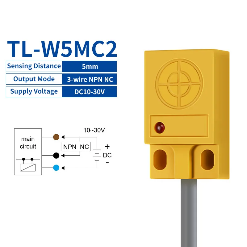 TL-W5MC1 Inductive Proximity Sensor 5mm Detection 8 TL-W5MC1 Inductive Proximity Sensor 5mm Detection - Image 8