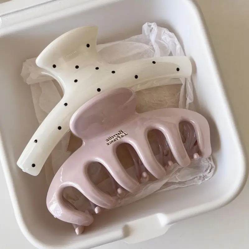 Korean Acrylic Dragon Bone Hair Clip 2 Korean Acrylic Dragon Bone Hair Clip - Image 2