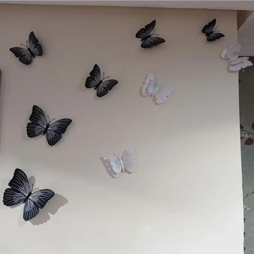 3D Butterfly Wall Decor Set in Multiple Colors 4 3D Butterfly Wall Decor Set in Multiple Colors - Image 4