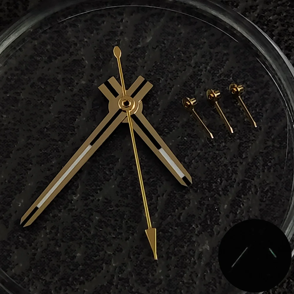 VK63 Movement Watch Hands Set with Luminous Seconds 6 VK63 Movement Watch Hands Set with Luminous Seconds - Image 6
