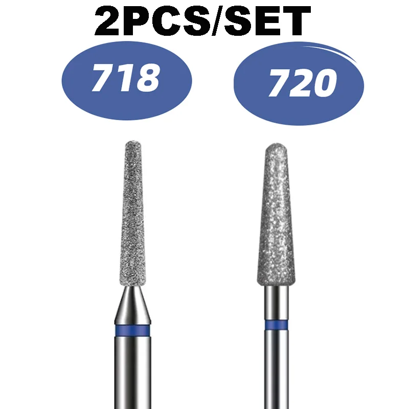 Diamond Nail Drill Bits Set for Professional Use 6 Diamond Nail Drill Bits Set for Professional Use - Image 6