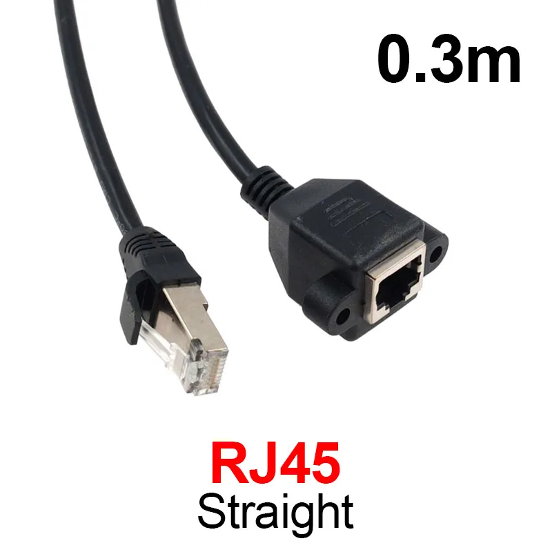 Black RJ45 Ethernet Extension Cable - 0.3m to 1.5m 7 Black RJ45 Ethernet Extension Cable - 0.3m to 1.5m - Image 7