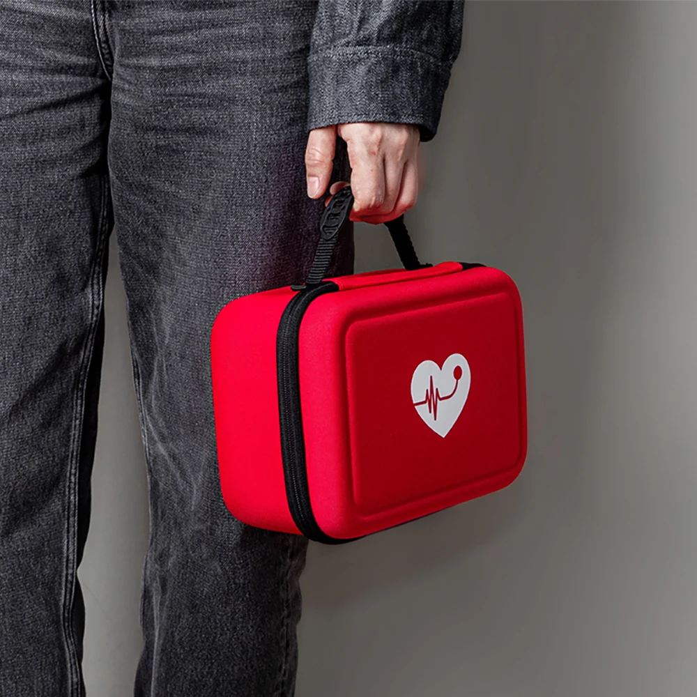 Red and Black Medical Storage Case for BP Monitors 6 Red and Black Medical Storage Case for BP Monitors - Image 6