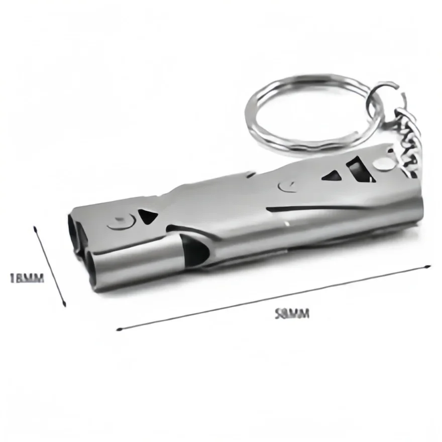 Metal Survival Whistle with 180dB Sound 6 Metal Survival Whistle with 180dB Sound - Image 6