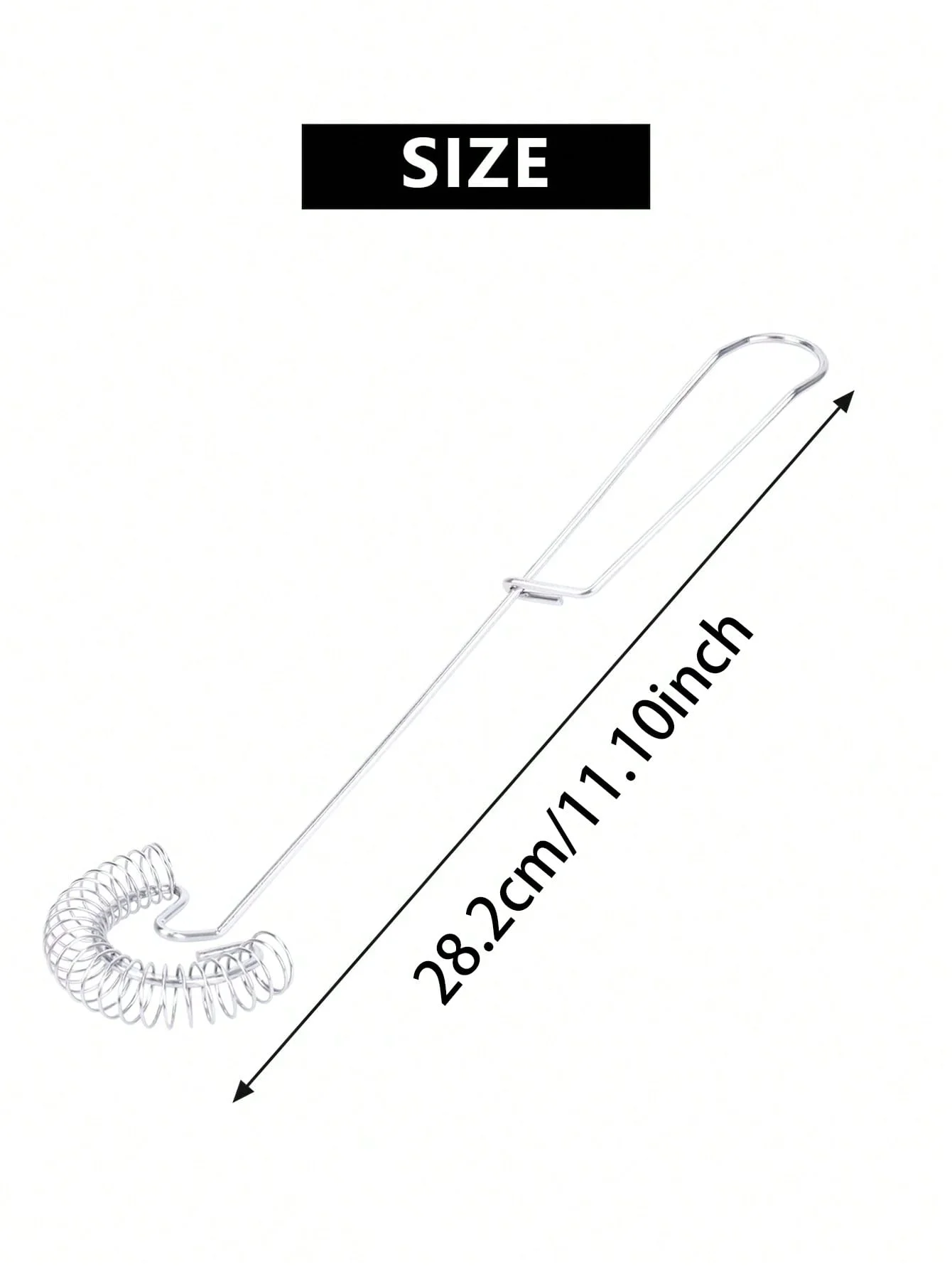 Stainless Steel Kitchen Whisk for Eggs & Sauces 2 Stainless Steel Kitchen Whisk for Eggs & Sauces - Image 2