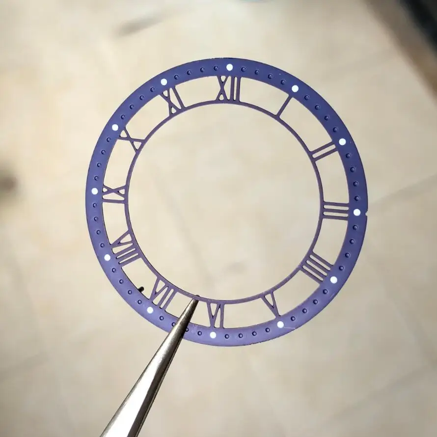 Copper Skeleton Dial for ST3600SK, ETA6497 2 Copper Skeleton Dial for ST3600SK, ETA6497 - Image 2