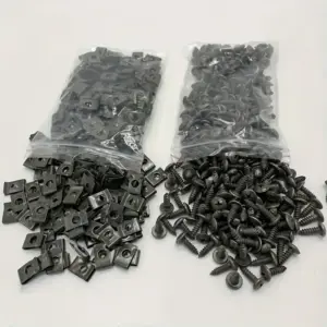 Automotive Fastener Set with 50 Iron Screws & Clips 12 S76898d7601864fc781d2d7bf2e77e1c8d