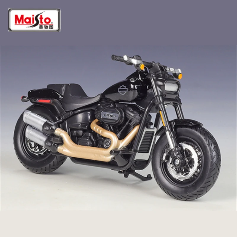 Maisto 1:18 Fat Bob 114 Motorcycle Model 3 Maisto 1:18 Fat Bob 114 Motorcycle Model - Image 3