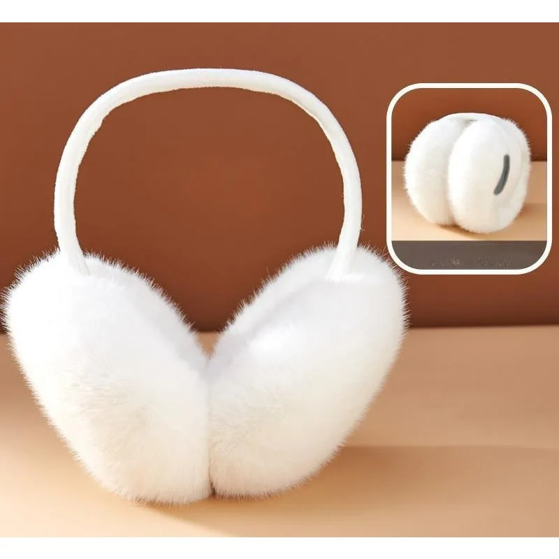 Foldable Plush Earmuffs for Women 8 Foldable Plush Earmuffs for Women - Image 8