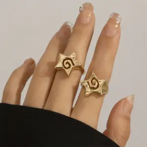 Unisex Adjustable Star Ring Set in Zinc Alloy 14 S771c34f2f4b74ed4a07ffdd9aca4072aq