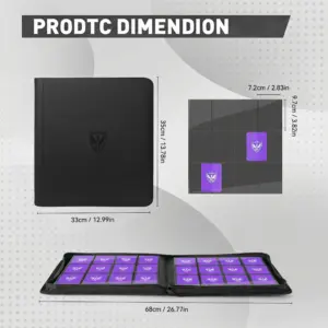 12-Pocket Trading Card Binder in Multiple Colors 11 S77230a24a141407ab15aa7d2648324c81