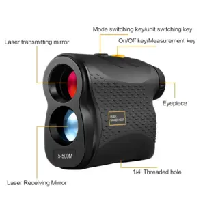 Portable Laser Rangefinder 6x Magnification 500m 9 S77431689820d42f5a0bca9476358757dN