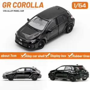 GCD Toyota Corolla GR 1:64 Diecast Model 15 S774bcb3f6da848288c9d2904436ef0eeB