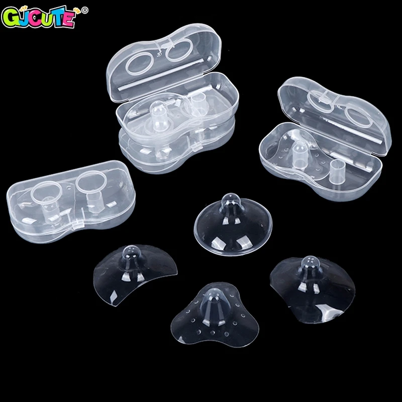 Silicone Nipple Protectors for Breastfeeding Set 6 Silicone Nipple Protectors for Breastfeeding Set - Image 6