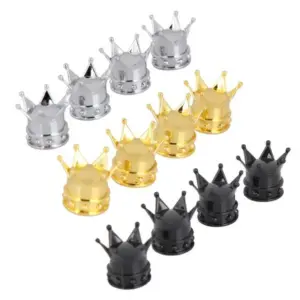 Crown Aluminum Valve Caps for Vehicles 13 S77ff25624bd84f27ac761a185a33db43q