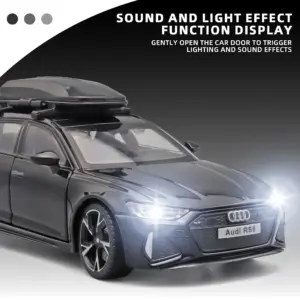 Black Edition RS6 Diecast Model Car 1:32 Scale 12 S7826d2bcaf2b433c8df6cb650a1389ac7