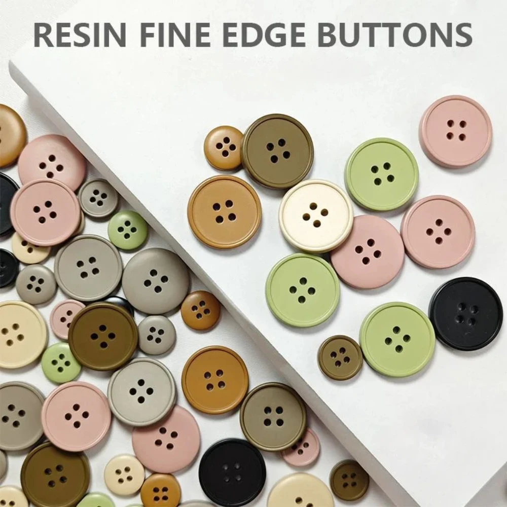 Colorful Resin Buttons Set for Crafts 5 Colorful Resin Buttons Set for Crafts - Image 5