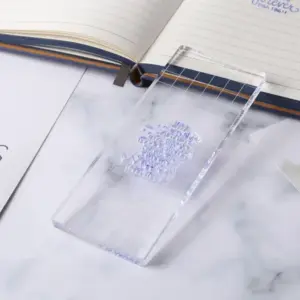 Set of Nine Clear Acrylic Stamp Blocks 13 S78a7312e3e37436d8cc70810a8c9990ah