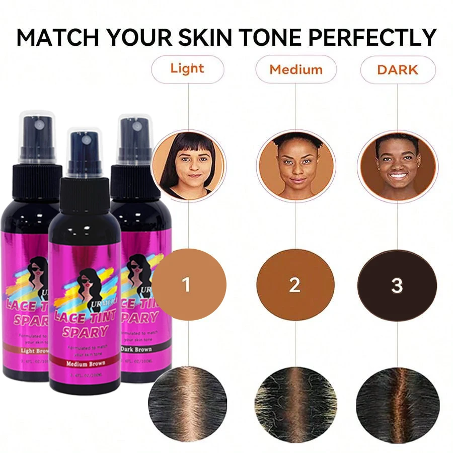 Waterproof Lace Tint Spray for Wigs 4 Waterproof Lace Tint Spray for Wigs - Image 4