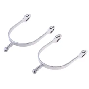 Stainless Steel Equestrian Riding Spurs 7 S78c55d07a52d42e3a9a1994bb82ed9e4X