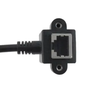 Black RJ45 Ethernet Extension Cable - 0.3m to 1.5m 13 S78d6cba3652b47e1810c6f99dea73ff7u