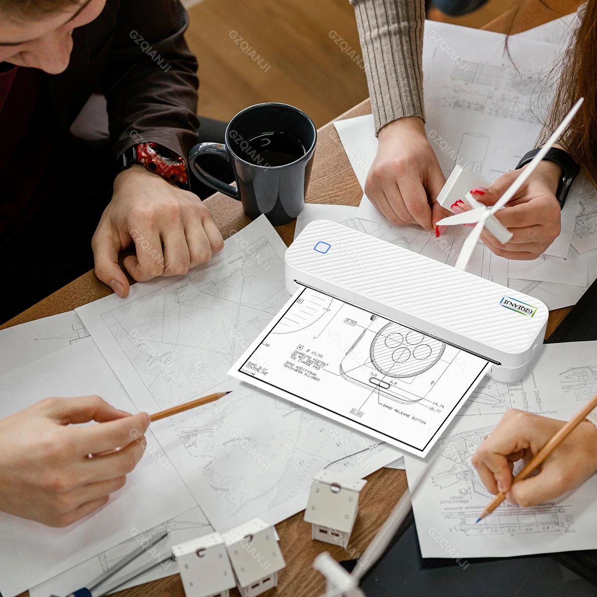 A4 Thermal Folding Paper for Portable Printers 4 A4 Thermal Folding Paper for Portable Printers - Image 4