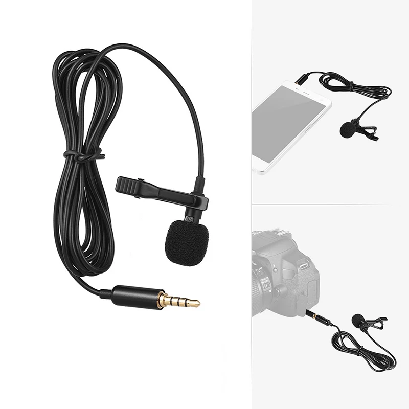 Portable Lavalier Microphone with Multiple Connectors 3 Portable Lavalier Microphone with Multiple Connectors - Image 3