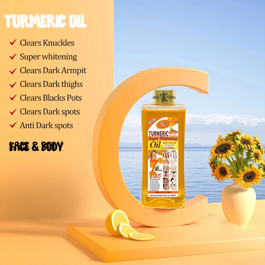 Radiant Turmeric Massage Oil for Skin 3 Radiant Turmeric Massage Oil for Skin - Image 3