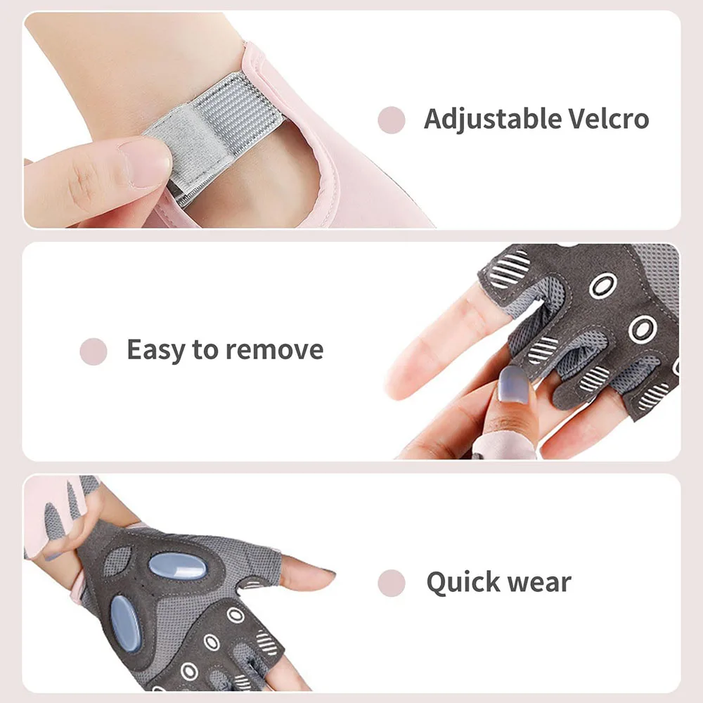 Breathable Half-Finger Cycling Gloves 3 Breathable Half-Finger Cycling Gloves - Image 3