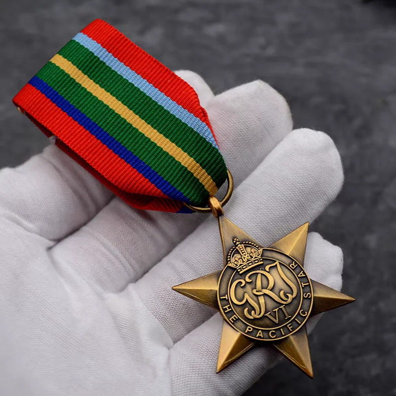 Military Medal Badge Collection with Ribbons 2 Military Medal Badge Collection with Ribbons - Image 2