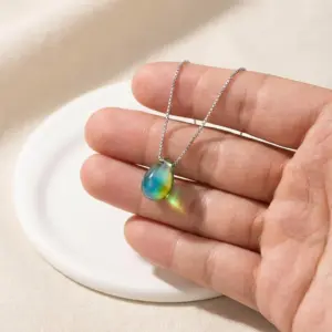 Vibrant Water Drop Necklace for Women 19 S7a20de24aa914a55a3015946258f5df6W