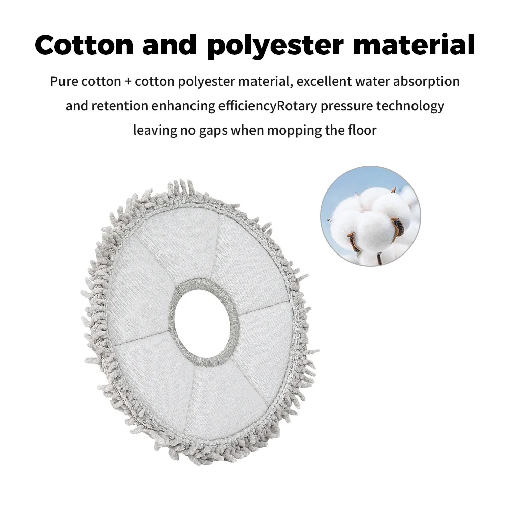 Xiaomi & Dreame Mop Cloths for Robot Vacuums 5 Xiaomi & Dreame Mop Cloths for Robot Vacuums - Image 5