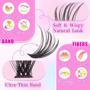 Natural Wispy Cluster Fake Eyelashes for Daily Wear 15 S7a52275a7c7447c8bdb15138933ea8b8Q