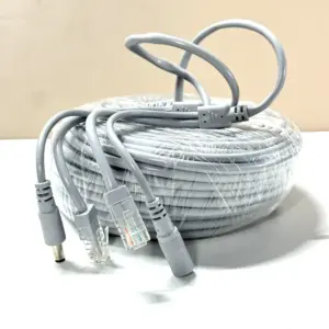 Gray Network Extension Cable for Security Cameras 7 S7acf1090918c4972a012dd25de2904c6V