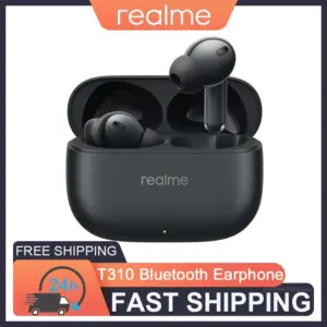 realme Buds T310 Black-CN Immersive Noise Cancelling Earbuds