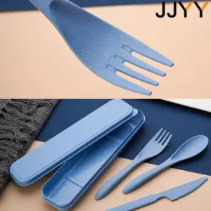 Stylish Light Blue Portable Cutlery Set 14 S7b829767e7ce407db34dcfbbde566d58I
