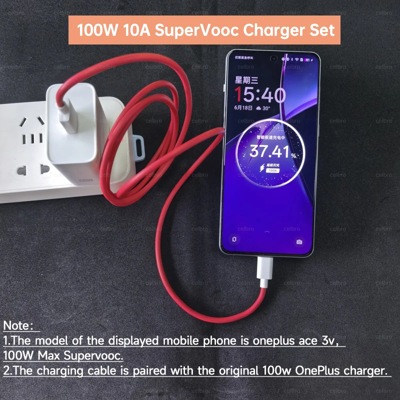 OnePlus 100W SuperVOOC USB-C Fast Charger 2 OnePlus 100W SuperVOOC USB-C Fast Charger - Image 2