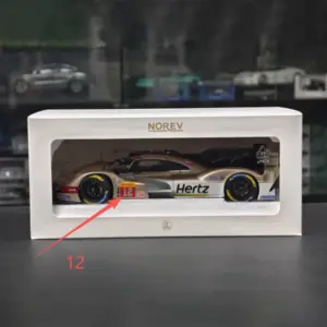 Porsche 963 Hertz 1:18 Diecast Model 12 S7b9b1632657745f98dba4e2d24ca96545