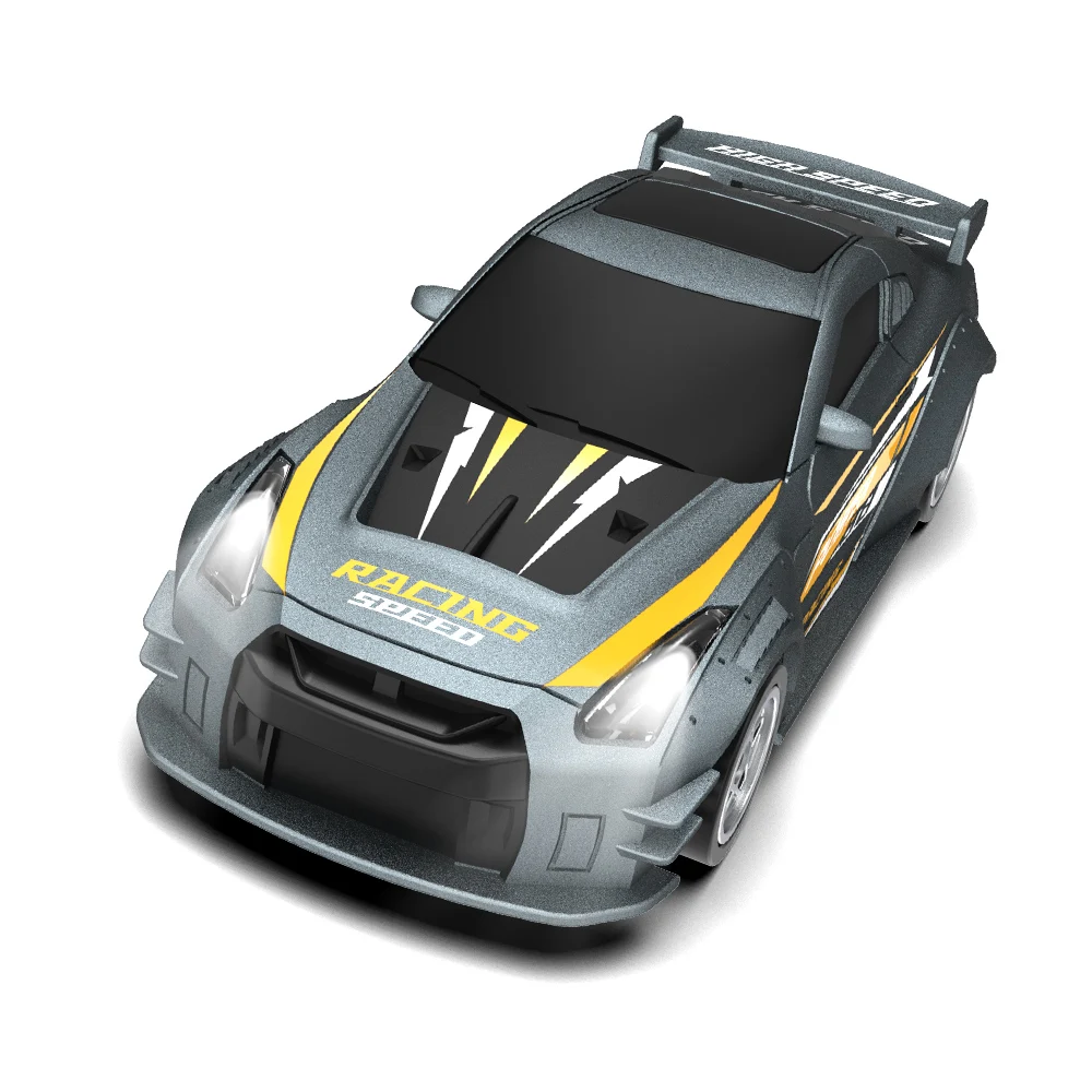 Vibrant Yellow RC Car with Gyroscope 2 Vibrant Yellow RC Car with Gyroscope - Image 2