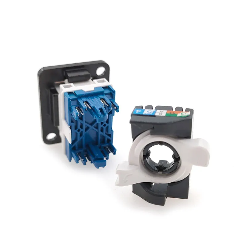 Set of 10 Panel-Mount RJ45 Ethernet Connectors 3 Set of 10 Panel-Mount RJ45 Ethernet Connectors - Image 3