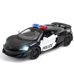 MAKEDA 1:32 Alloy Police Car Model 12 S7c4964f0edf6462eb42863f50b886d2e1