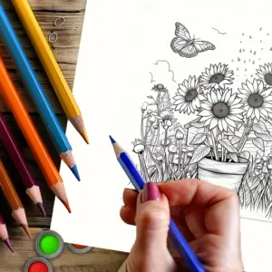 Fairy Flowers Adult Coloring Book with Floral Designs 11 S7c74158d0b434b7a9164d21a7f6cae3ak