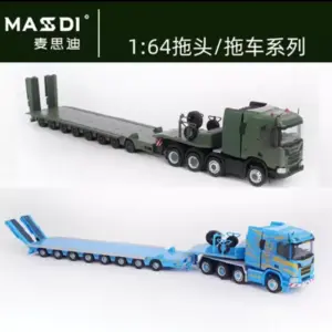 Heavy-Duty Truck Model 1/64 Scale Diecast