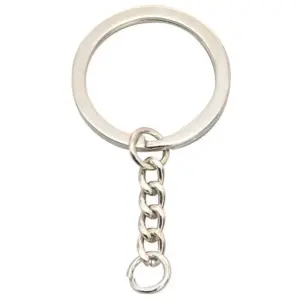 Elegant 30mm Metal Key Rings with Chains 14 S7c7d5682f0db4f308d255215e8ae4d6ey