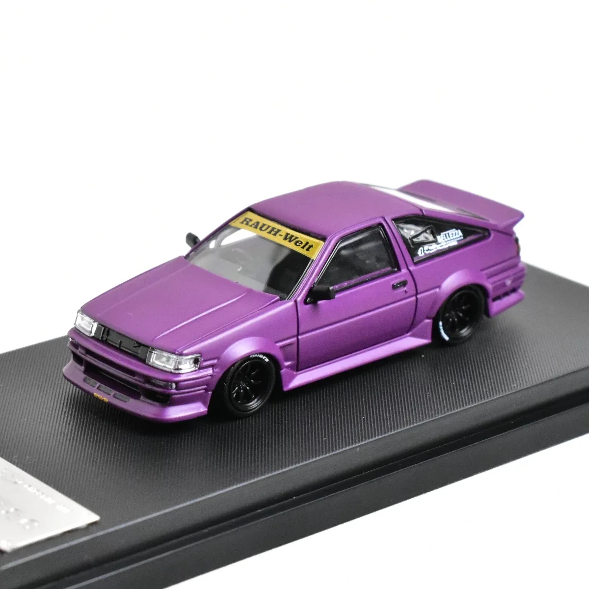 Vibrant Purple RWB AE86 Diecast Model 1 Vibrant Purple RWB AE86 Diecast Model
