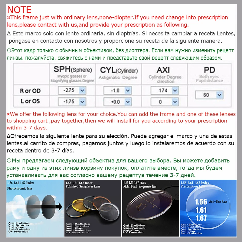 Vintage Unisex Acetate Optical Eyeglasses Frames 2 Vintage Unisex Acetate Optical Eyeglasses Frames - Image 2