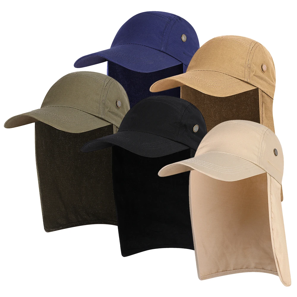 Unisex Outdoor Sun Protection Fishing Hat 2 Unisex Outdoor Sun Protection Fishing Hat - Image 2