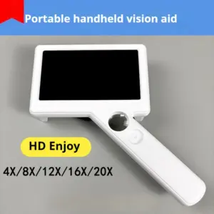 White Digital Video Magnifier for Low Vision Reading 7 S7d1bf3ae3b2f4dfdbec6f00abcf3d48f9